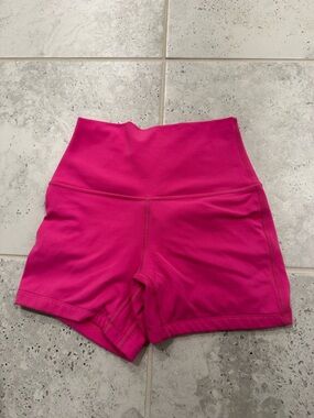 Lululemon Align Hot Pink Biker Shorts